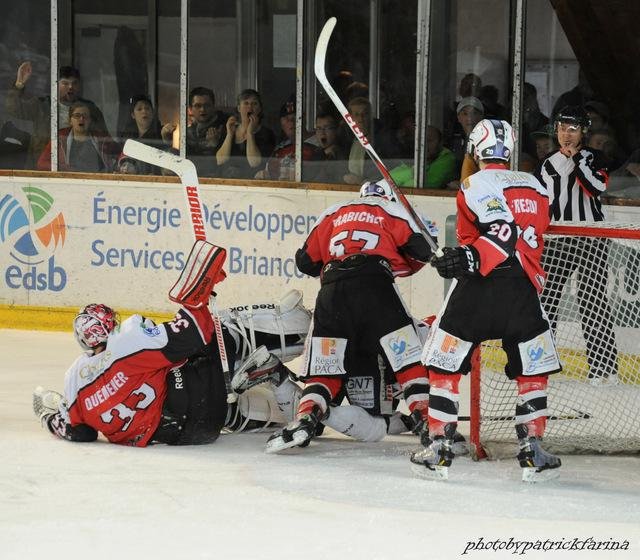 Photo hockey match Briançon  - Angers  le 06/04/2014