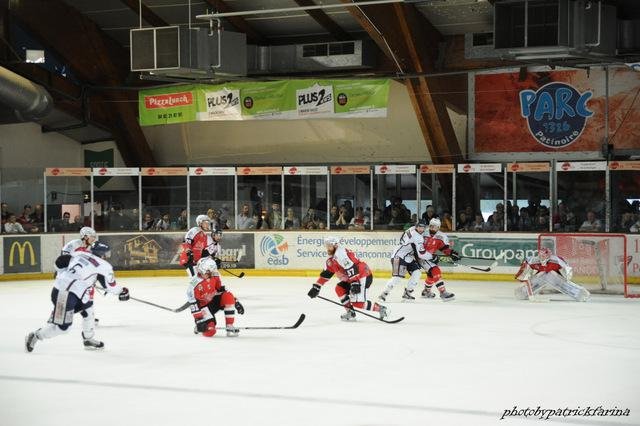Photo hockey match Briançon  - Angers  le 06/04/2014