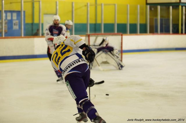 Photo hockey match Avignon - Epinal  le 11/04/2014
