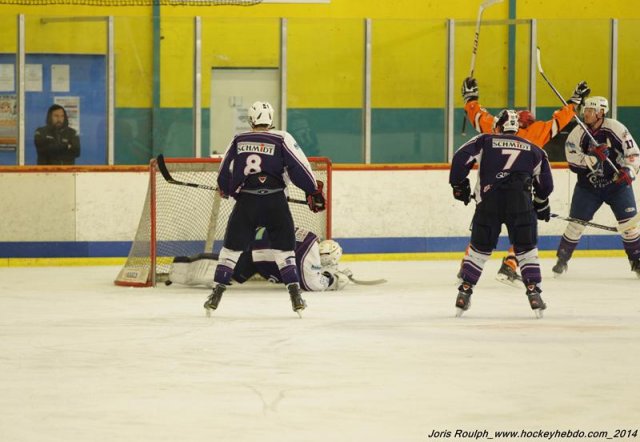 Photo hockey match Boulogne Billancourt - Epinal  le 12/04/2014