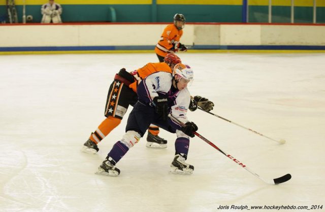 Photo hockey match Boulogne Billancourt - Epinal  le 12/04/2014
