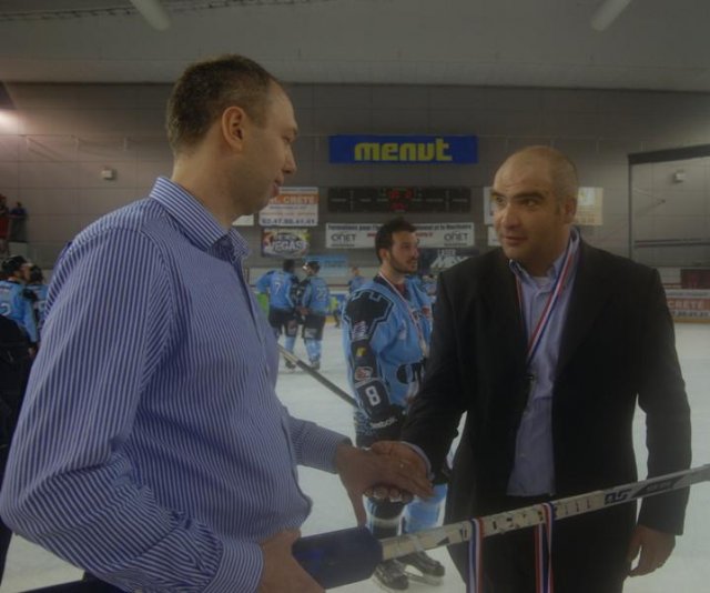 Photo hockey match Tours  - Toulouse-Blagnac le 12/04/2014