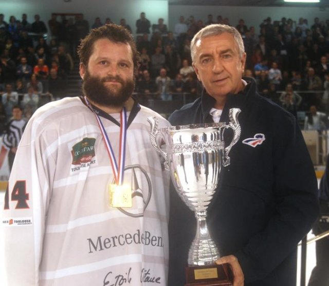 Photo hockey match Tours  - Toulouse-Blagnac le 12/04/2014