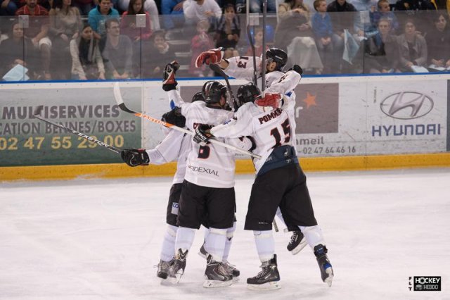 Photo hockey match Tours  - Toulouse-Blagnac le 12/04/2014