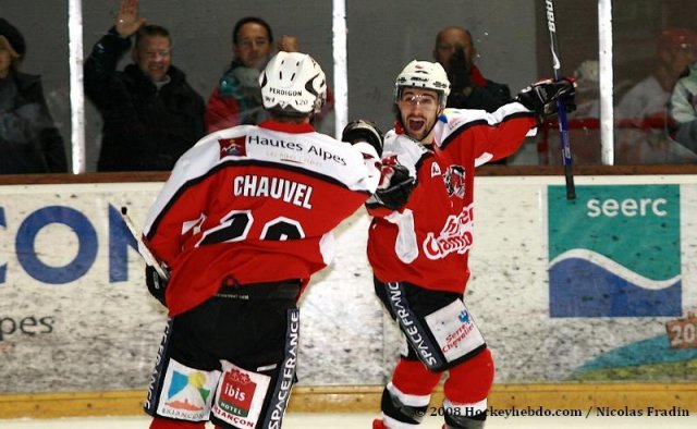 Photo hockey match Briançon  - Neuilly/Marne le 20/12/2008