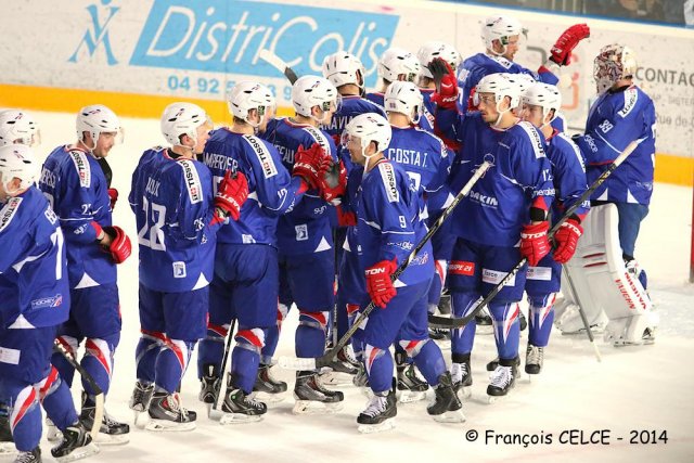 Photo hockey reportage EDF: La France domine la Slovaquie