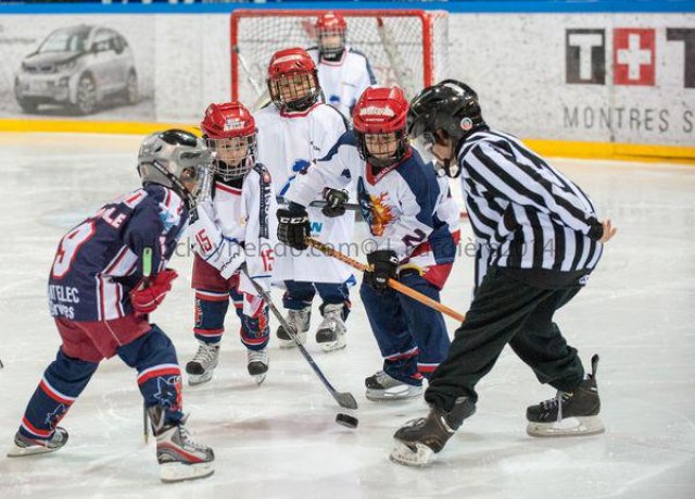 Photo hockey reportage Šatan coule la France à Grenoble