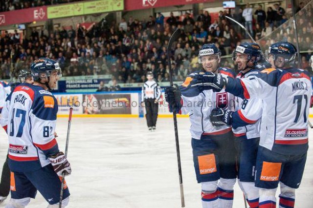Photo hockey reportage Šatan coule la France à Grenoble
