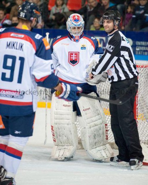 Photo hockey reportage Šatan coule la France à Grenoble