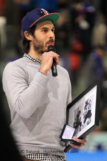 Photo hockey reportage Šatan coule la France à Grenoble
