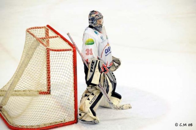 Photo hockey match Caen  - Amnéville le 20/12/2008