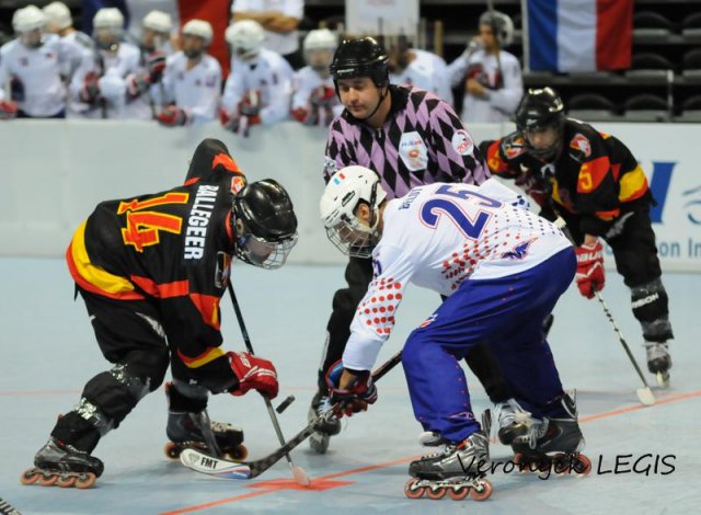 Photo hockey reportage CM Roller : J1 reportage photos