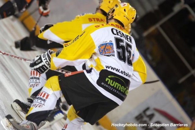 Photo hockey match Tours  - Strasbourg  le 20/12/2008