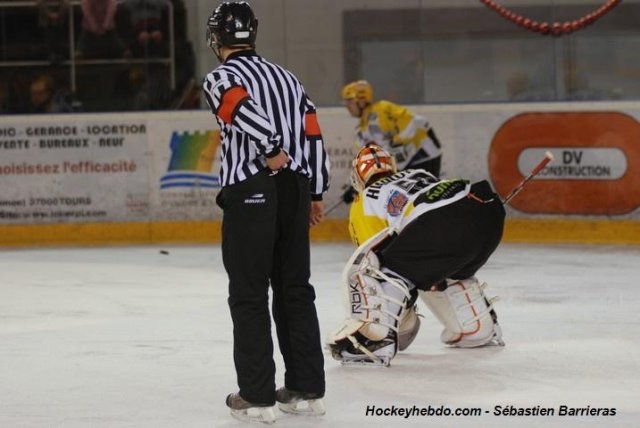 Photo hockey match Tours  - Strasbourg  le 20/12/2008