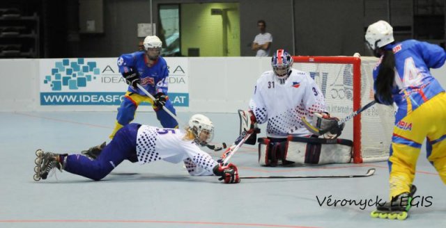 Photo hockey reportage CM Roller : J1 reportage photos