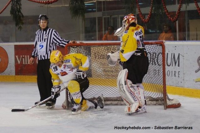 Photo hockey match Tours  - Strasbourg  le 20/12/2008