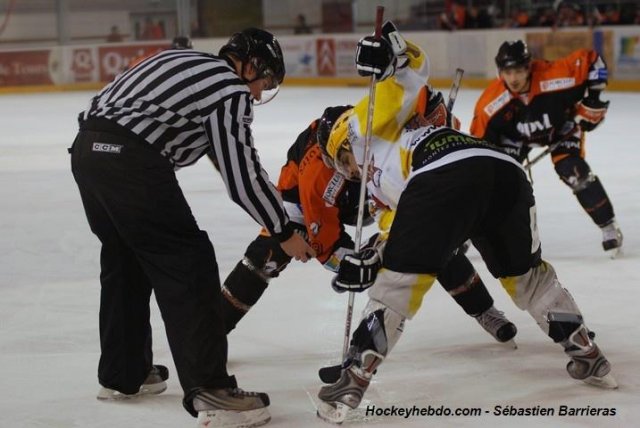 Photo hockey match Tours  - Strasbourg  le 20/12/2008