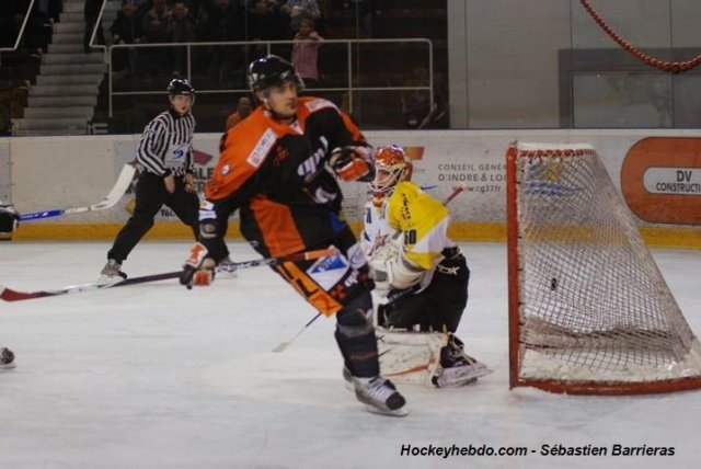 Photo hockey match Tours  - Strasbourg  le 20/12/2008