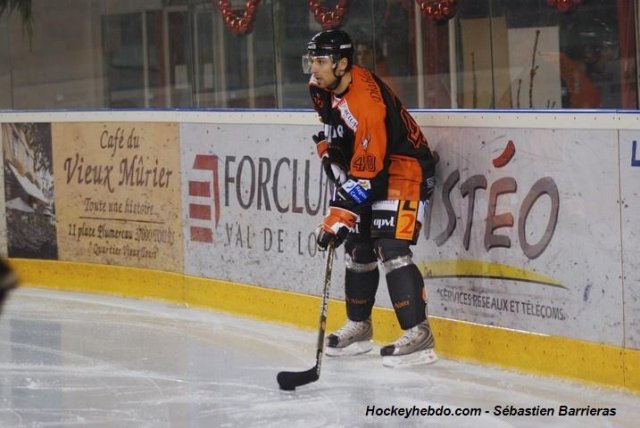 Photo hockey match Tours  - Strasbourg  le 20/12/2008
