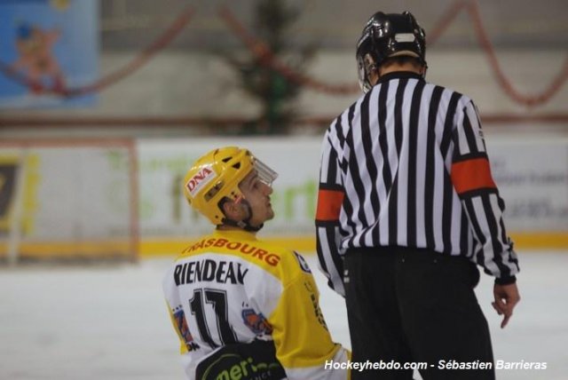 Photo hockey match Tours  - Strasbourg  le 20/12/2008