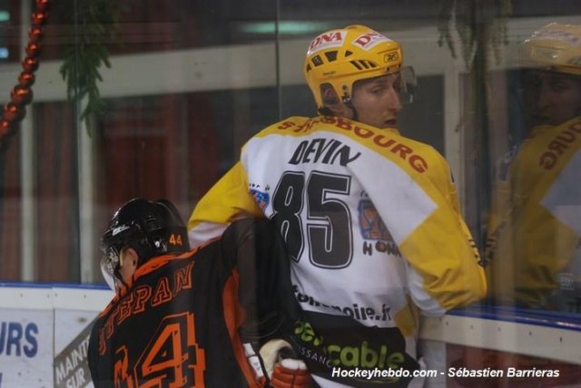 Photo hockey match Tours  - Strasbourg  le 20/12/2008