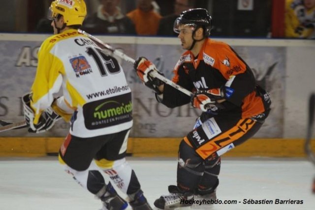 Photo hockey match Tours  - Strasbourg  le 20/12/2008