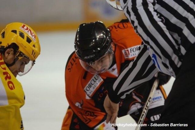Photo hockey match Tours  - Strasbourg  le 20/12/2008