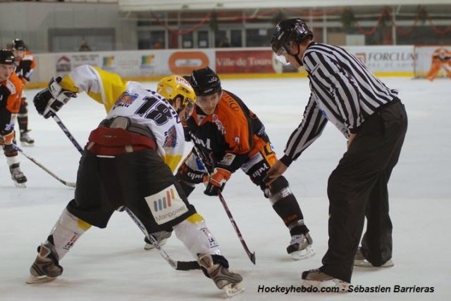 Photo hockey match Tours  - Strasbourg  le 20/12/2008