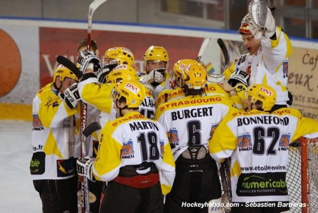 Photo hockey match Tours  - Strasbourg  le 20/12/2008