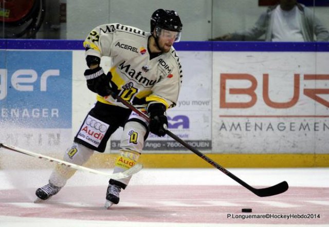 Photo hockey match Rouen - Amiens  le 26/08/2014