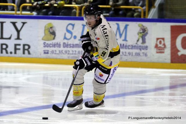 Photo hockey match Rouen - Amiens  le 26/08/2014