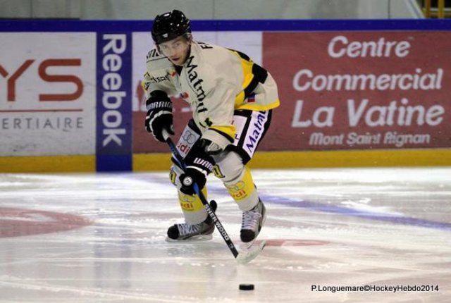 Photo hockey match Rouen - Amiens  le 26/08/2014