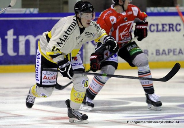 Photo hockey match Rouen - Amiens  le 26/08/2014