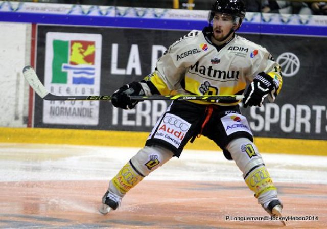 Photo hockey match Rouen - Amiens  le 26/08/2014