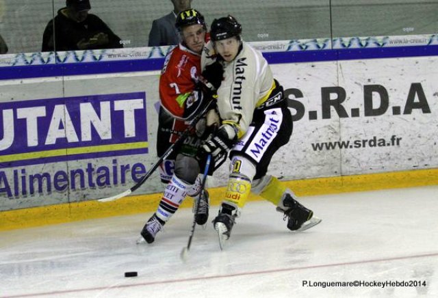 Photo hockey match Rouen - Amiens  le 26/08/2014