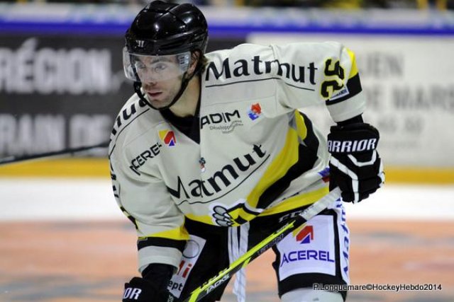 Photo hockey match Rouen - Amiens  le 26/08/2014