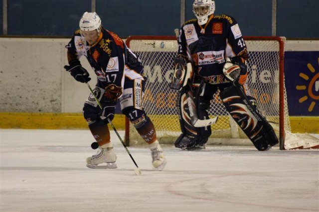 Photo hockey match Montpellier  - Courbevoie  le 20/12/2008