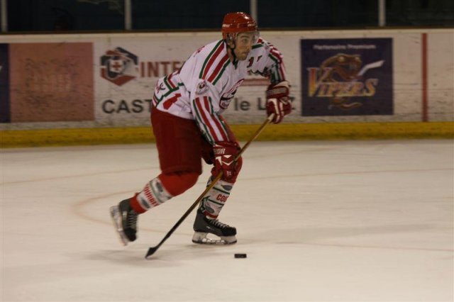 Photo hockey match Montpellier  - Courbevoie  le 20/12/2008
