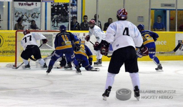 Photo hockey match Dijon  - Lyon le 06/09/2014