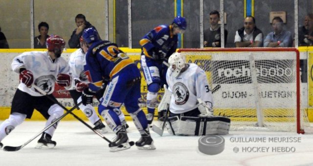 Photo hockey match Dijon  - Lyon le 06/09/2014