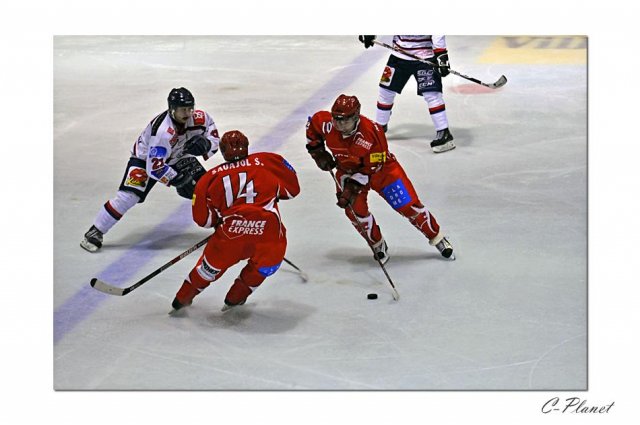 Photo hockey match Valence - Nice le 20/12/2008