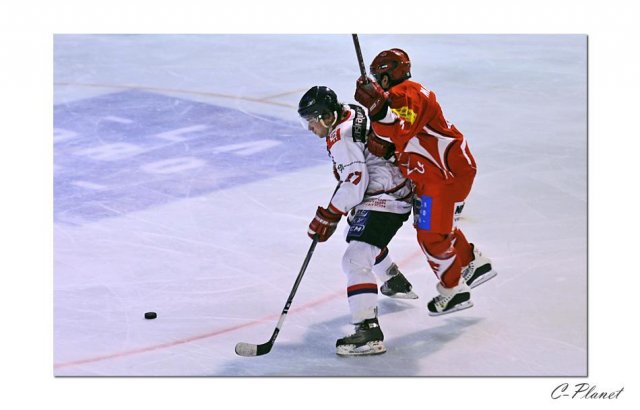 Photo hockey match Valence - Nice le 20/12/2008