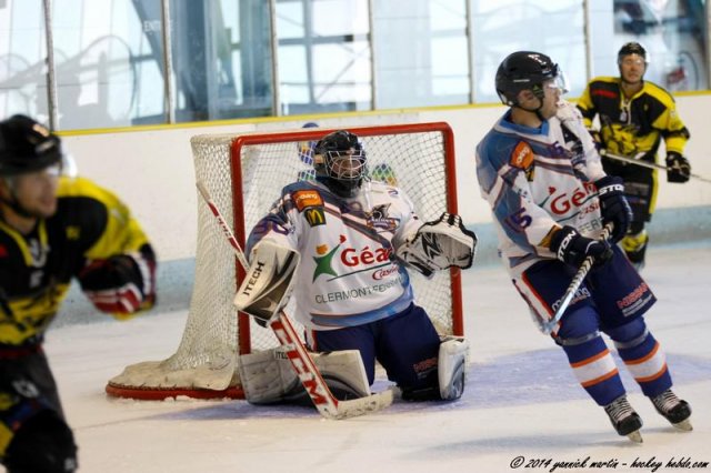 Photo hockey match Clermont-Ferrand - Roanne le 07/09/2014