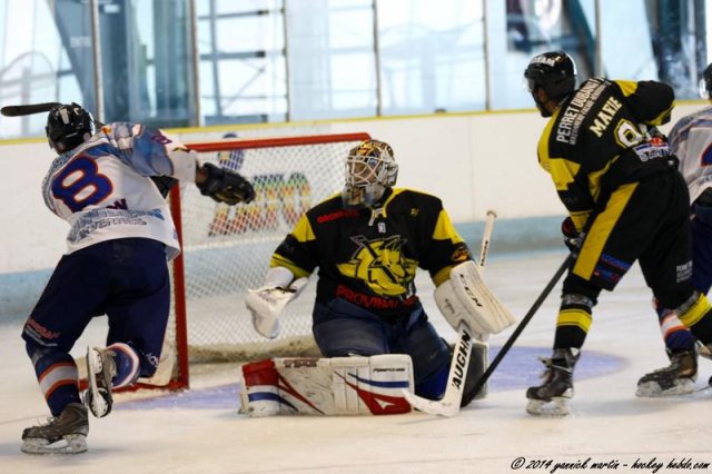 Photo hockey match Clermont-Ferrand - Roanne le 07/09/2014