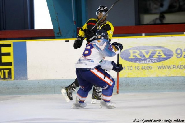 Photo hockey match Clermont-Ferrand - Roanne le 07/09/2014