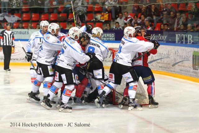 Photo hockey match Grenoble  - Gap  le 09/09/2014