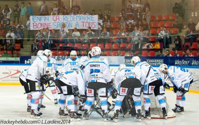 Photo hockey match Grenoble  - Gap  le 09/09/2014
