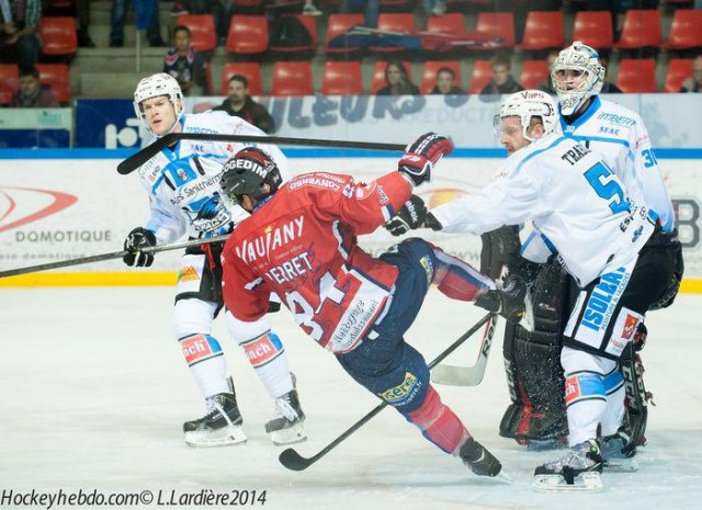 Photo hockey match Grenoble  - Gap  le 09/09/2014