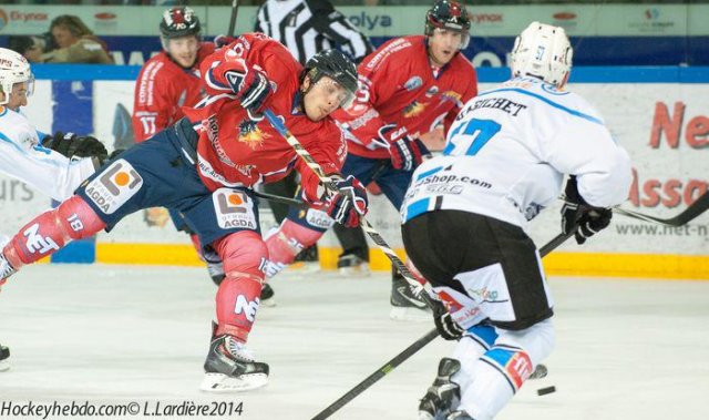 Photo hockey match Grenoble  - Gap  le 09/09/2014