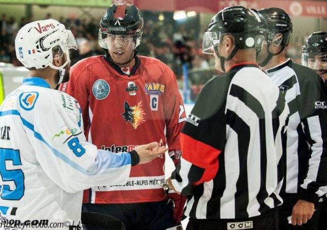 Photo hockey match Grenoble  - Gap  le 09/09/2014